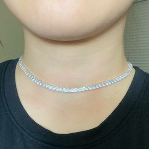 Swarovski crystal chocker with extra link